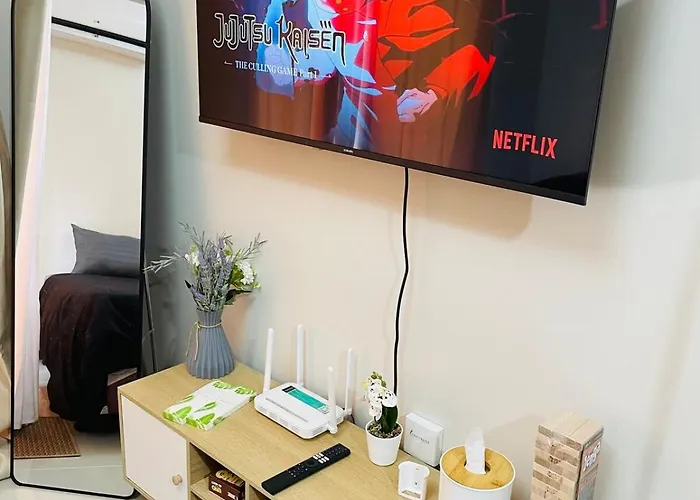 Apartment J&j Mactan Netflix, Pool & Paid Parking
